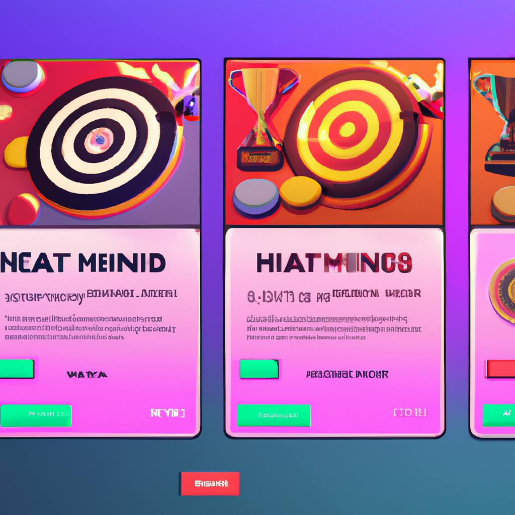 Feature screenshot: HUD and reward badges
